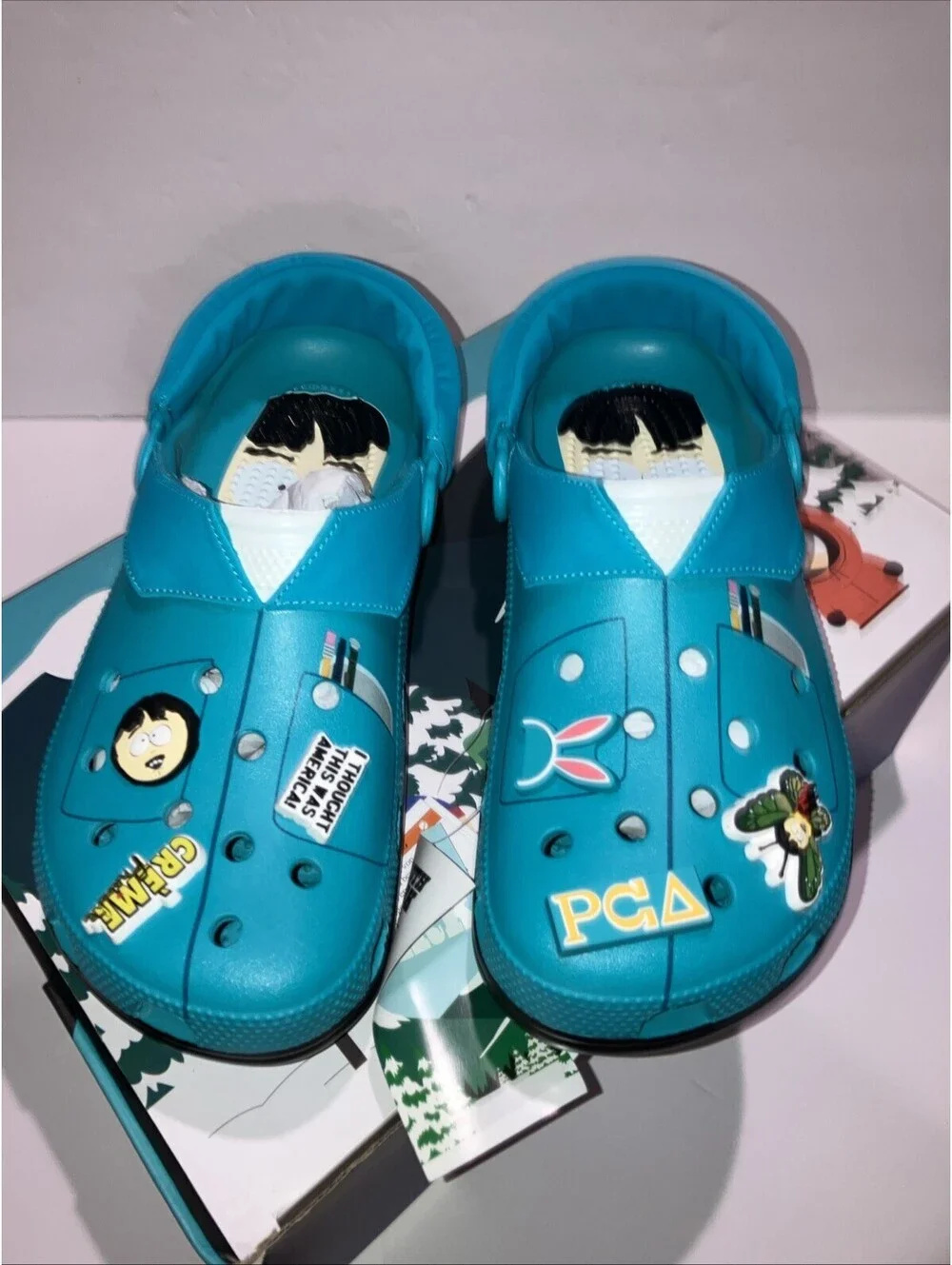 Crocs x South Park Randy Classic Lined Slip-On Clogs Mens Size 8 Women 10 NEW